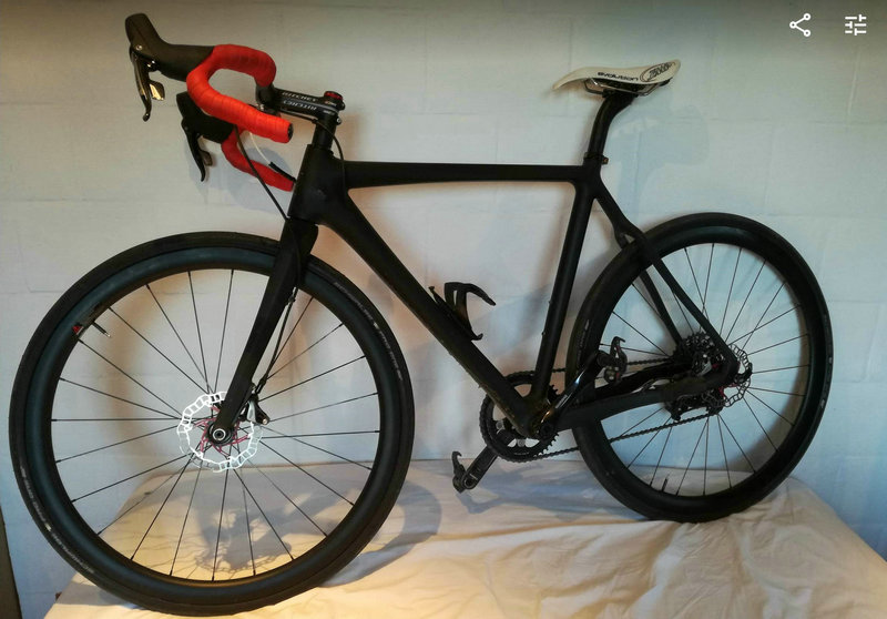 custom road & cyclo cross carbon bike