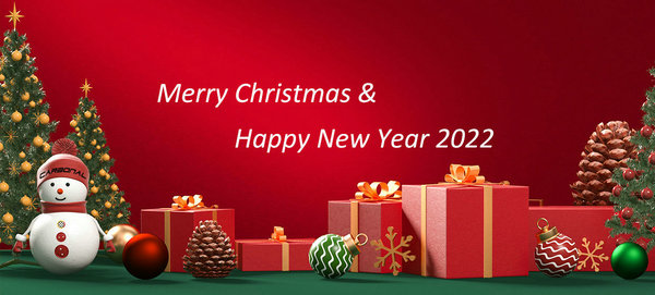 Frohe Weihnachten und einen guten Rutsch ins neue Jahr 2022!