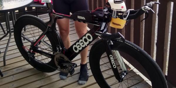 custom road 88mm tiefe drahtreifenhalterung mit ceepo triathlon bike